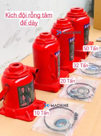 Kích đội rỗng tâm loại 32T đế dày