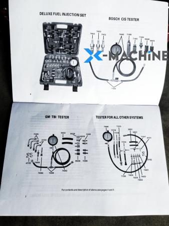 Bộ đồng hồ đo áp suất bơm xăng loại đầy đủ