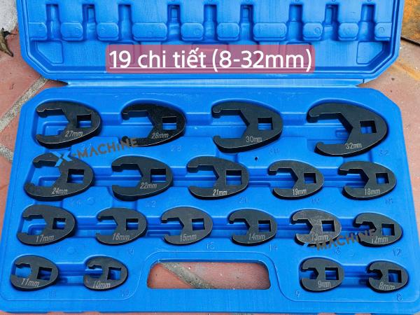 Bộ cờ lê hở miệng cỡ 8-32mm