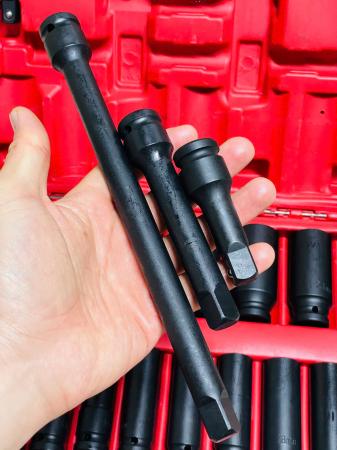 Bộ khẩu lục giác 1/2' - 25 chi tiết