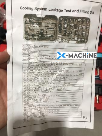 Bộ kiểm tra rò rỉ két nước làm mát