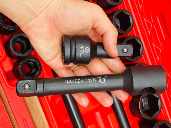 Bộ khẩu lục giác 3/4' - 21 chi tiết